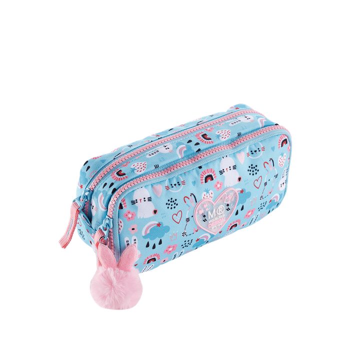 Miquelrius Κασετίνα Οβάλ Διπλή Bunny Bliss