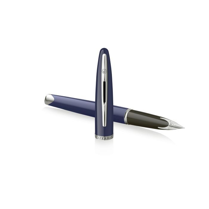 Waterman Πένα Carene24 Blue CT Fountain Pen