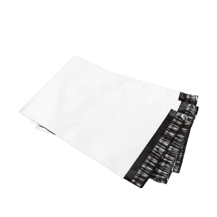 Metron Φάκελος Αποστολής Courier Πολυαιθυλένιο 33x24+4cm 50mic Λευκό Set 500τμχ