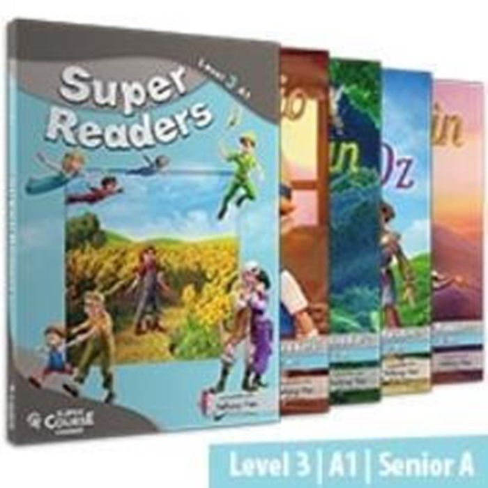 Super Readers Level 3 (Senior A) - Πακέτο 4 Παραμύθια (+ Mp3 + Glossary)
