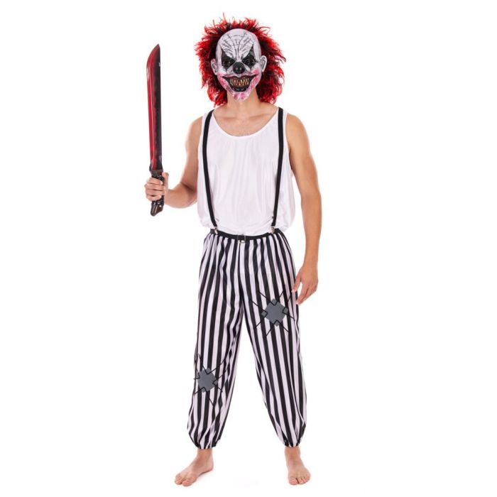 Fun Fashion Στολή Αποκριάς Κλόουν Τρόμου Ανδρική