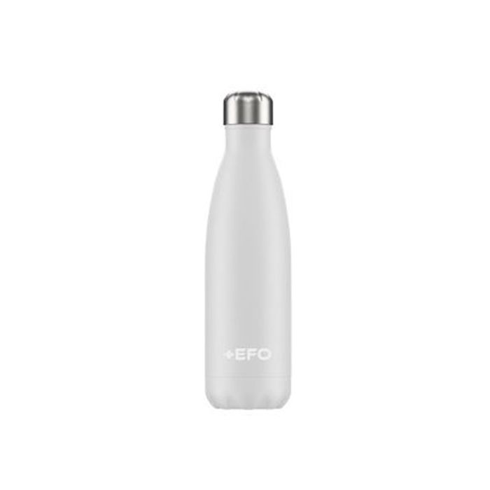 EFO Παγούρι Θερμός Ισοθερμικός Pastel Άσπρο 500ml