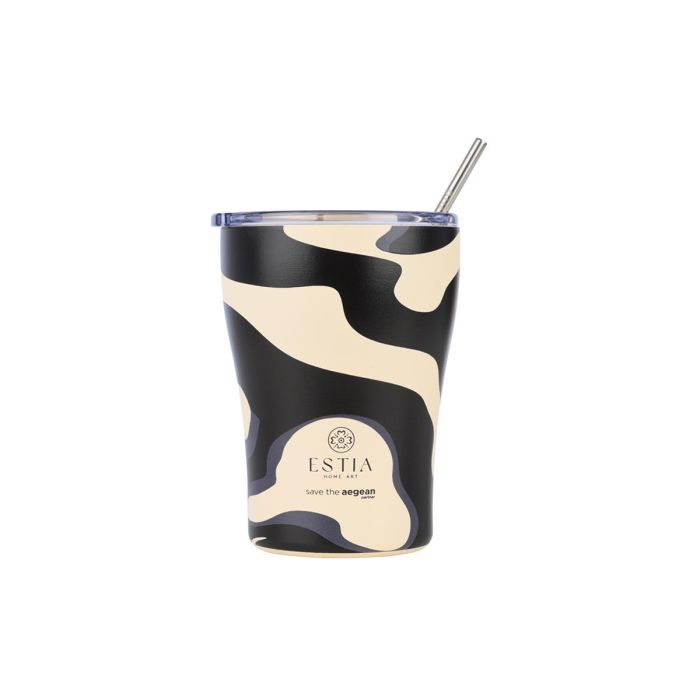 Estia Save The Aegean Θερμός Coffee Mug Bold Drift 350ml
