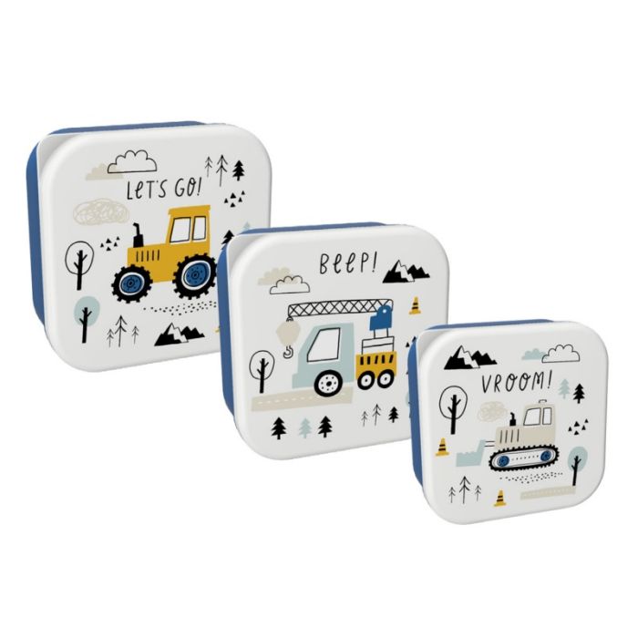 i-Total Δοχείο Φαγητού Truck Snack Set 3 Τεμ. ID2218