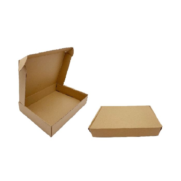 Metron Κουτιά Συσκευασίας Χάρτινα 24x17X4cm Κραφτ 100 τεμ.