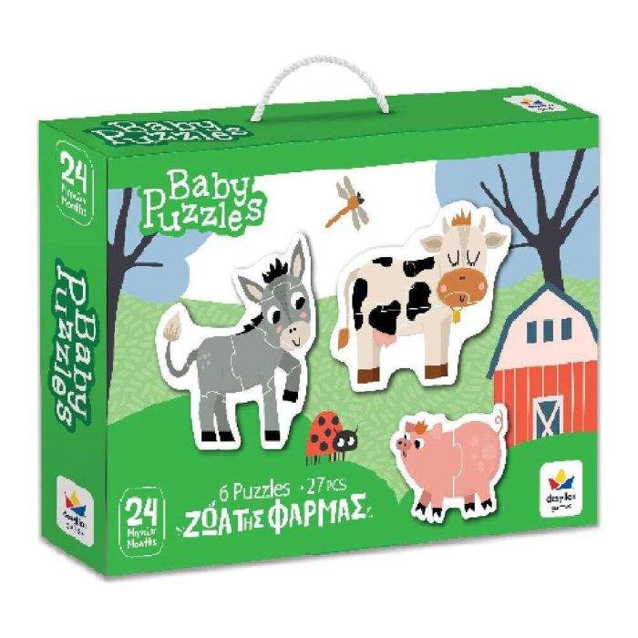 Δεσύλλας Παζλ Baby Puzzles Ζώα Της Φάρμας 101505