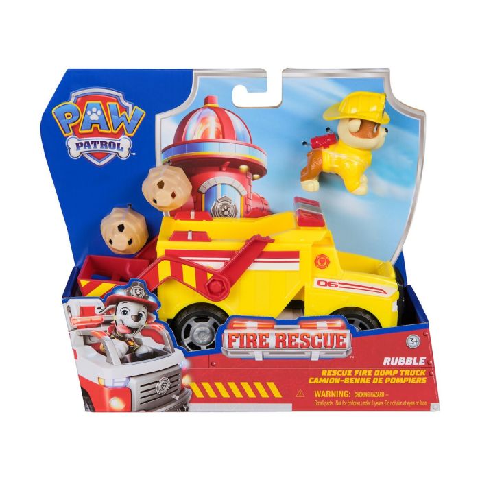 Spin Master Paw Patrol Rubble Rescue Fire Dump Truck Vehicle 20151508