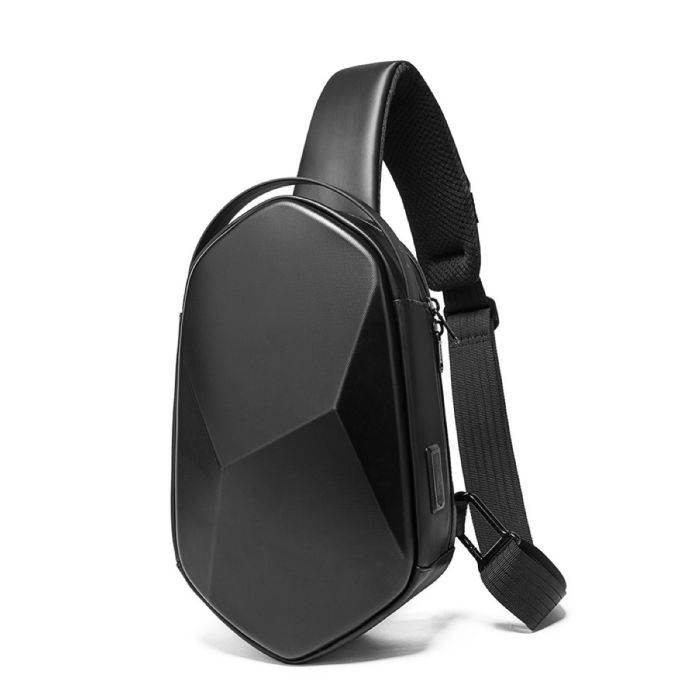 Bange Τσάντα Ώμου Χιαστί Crossbody 7213 Μαύρο