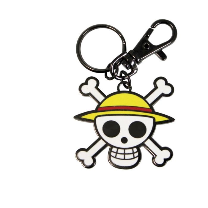 Abysse Μπρελόκ One Piece Skull Luffy Metal Keychain ABYKEY004