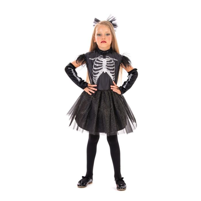 Fun Fashion Στολή Αποκριάς Voodoo Skeleton Παιδική Για Κορίτσια