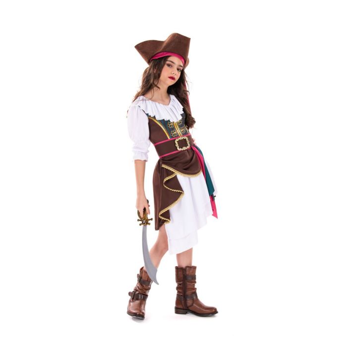Fun Fashion Στολή Αποκριάς Captain Morgan Παιδική Για Κορίτσια