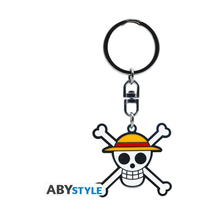 Abysse Μπρελόκ One Piece Skull Luffy Metal Keychain ABYKEY646