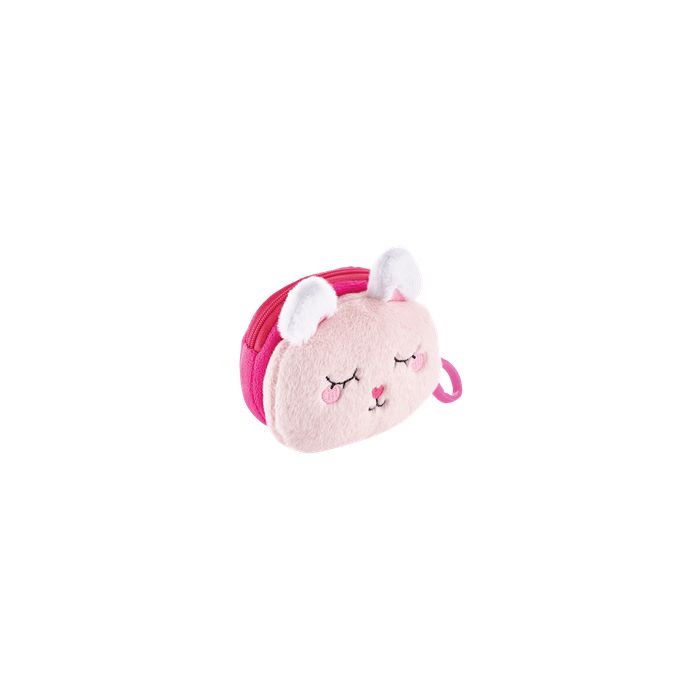 Back2Fun Πορτοφόλι Σιλικόνης Για Κέρματα Fluffy Friends Bunny