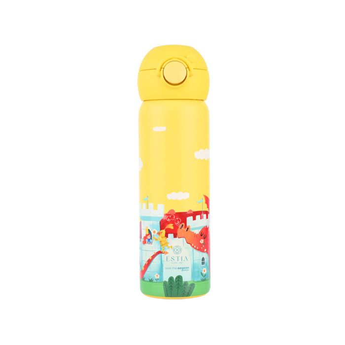 Estia Παγούρι Θερμός Wonder Bottle Save The Aegean Fortress Dragon 500ml