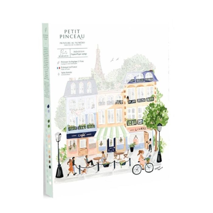 La Petite Epicerie Pinceau Paint By Numbers Kit Paris Par Sabina Fenn