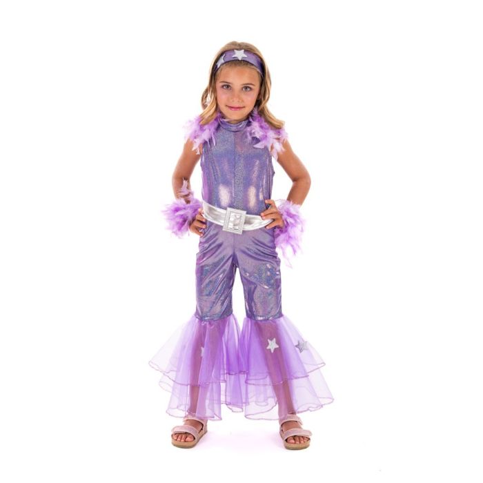 Fun Fashion Στολή Αποκριάς Mamma Mia Μωβ Παιδική Για Κορίτσια