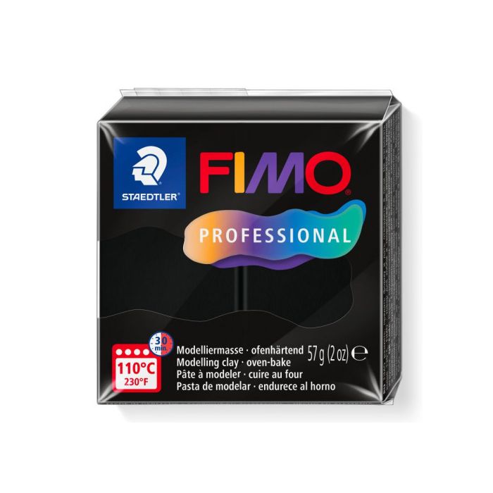 Staedtler Πηλός Fimo Professional Black 8040-9 57gr