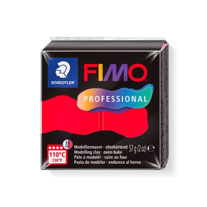 Staedtler Πηλός Fimo Professional Red 8040-200 57gr