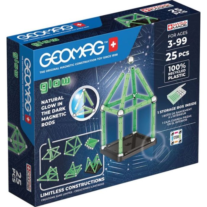 Geomag Magnetic Σετ Glow 25-Green PF.523.328.00