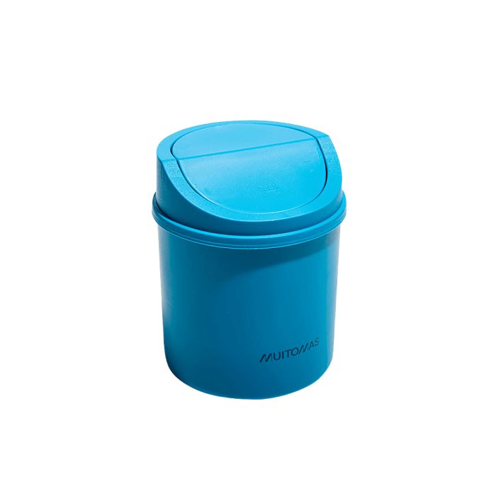 Muitomas Καλάθι Αχρήστων Mini PP Μπλε 2lt