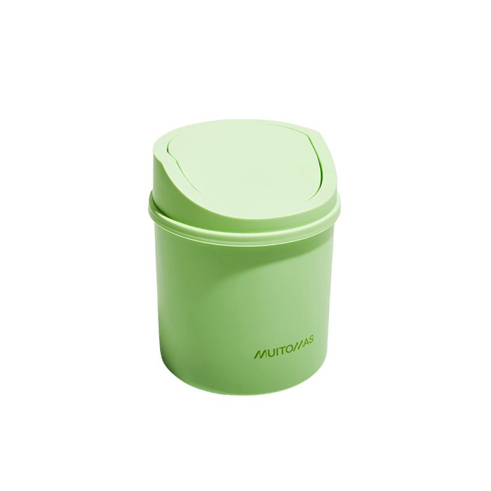 Muitomas Καλάθι Αχρήστων Mini PP Πράσινο 2lt