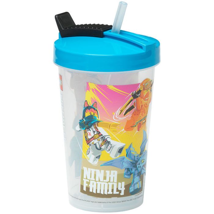 Lego Merchandise Ποτήρι Με Καλαμάκι Ninjago 500ml 40441726