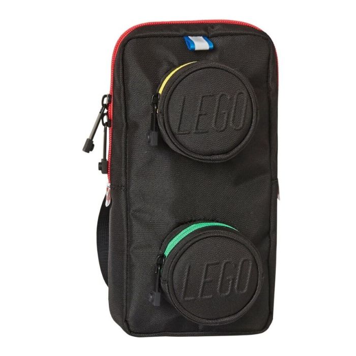 Lego Merchandise Τσάντα Πλάτης Brick 1x2 Black 20207-0354