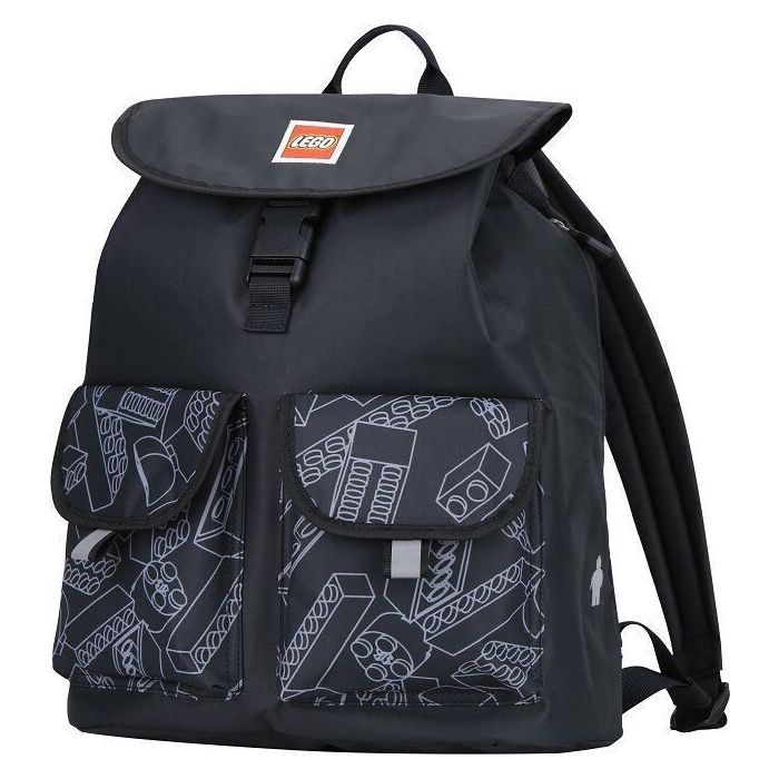 Lego Merchandise Τσάντα Πλάτης Tribini Happy Black 20132-1939