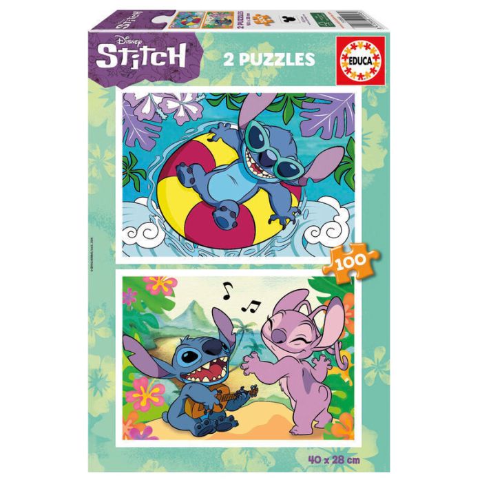 Educa Παζλ Disney Stitch 2x100 pcs