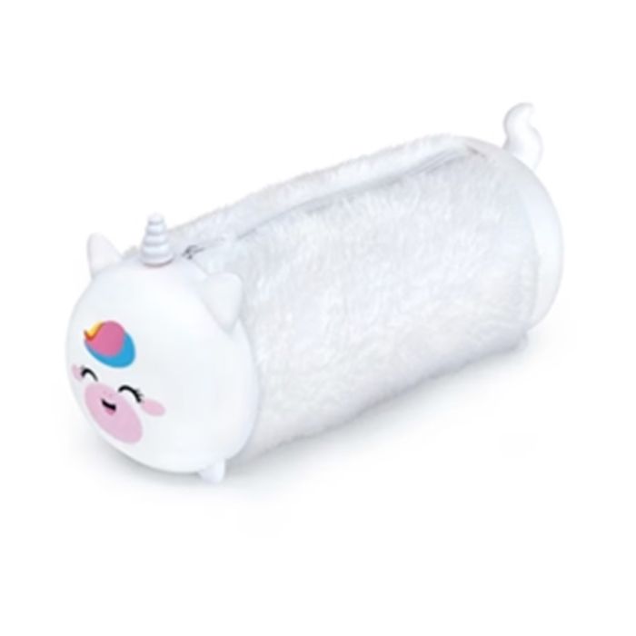 Lebez Κασετίνα Βαρελάκι Γούνινο Ζωάκι Unicorn