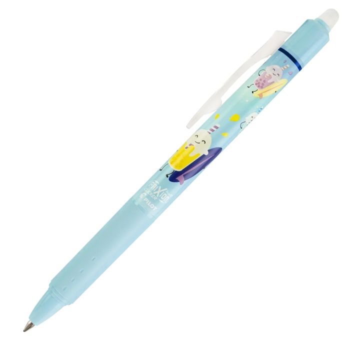 Pilot Στυλό Gel Frixion Ball Clicker Pool Party Pastel Blue 0,7mm (Blue Ink)