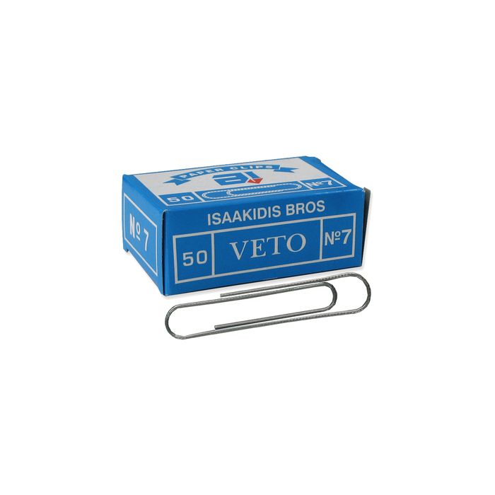 Veto Συνδετήρες Μεταλλικοί No 7 - 78mm