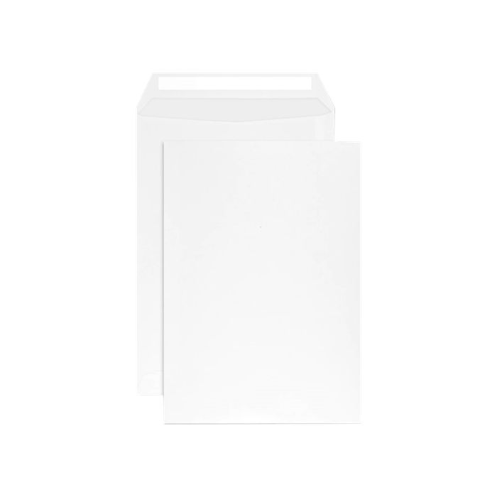 Metron Φάκελος Αλληλογραφίας Νο54 17.6x25cm Λευκό Set 250τμχ