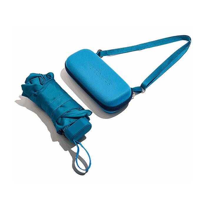 Muitomas Ομπρέλα Με Θήκη Τσαντάκι Μπλε