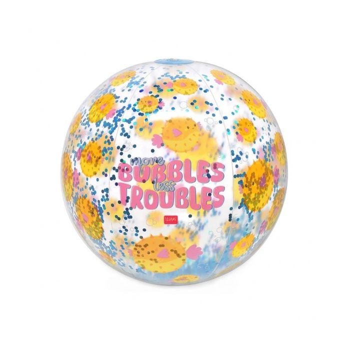 Legami Φουσκωτή Μπάλα Θαλάσσης Glitter Beach Ball Pufferfish 40cm BB0011