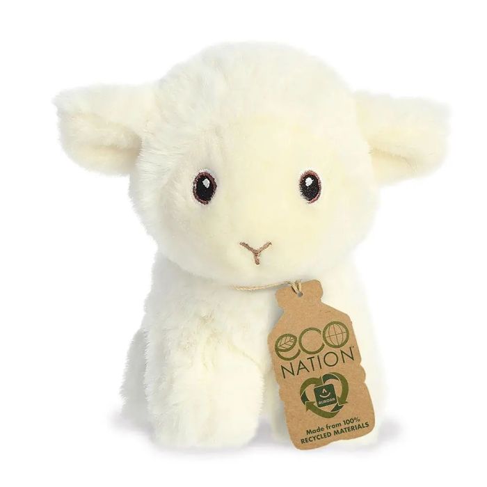 Aurora Λούτρινο Eco Nation Mini Lamb Πρόβατο 13cm 35073