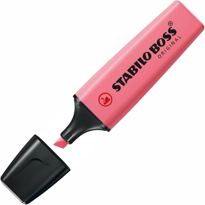 Stabilo Μαρκαδόρος Υπογράμμισης Boss Pastel Ροζ 70/150