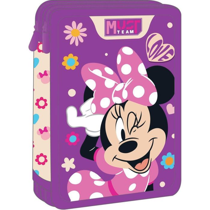 Must Κασετίνα Διπλή Γεμάτη Minnie Mouse 565018