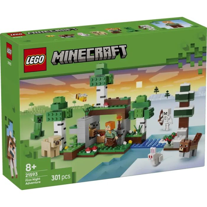 Lego 21593 Minecraft First Night Adventure