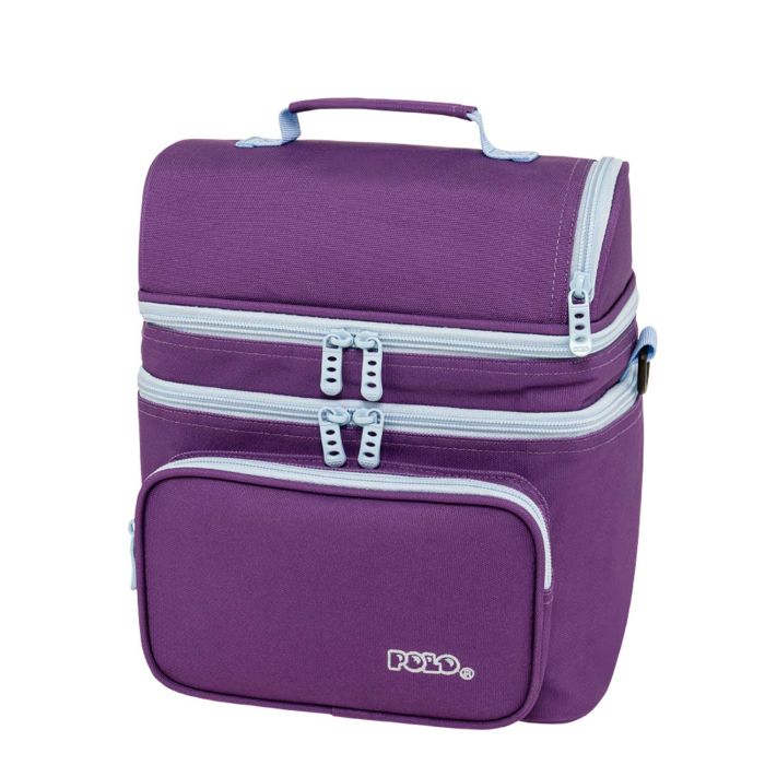 Polo Τσαντάκι Φαγητού Double Cooler Purple 9-07-096-4657