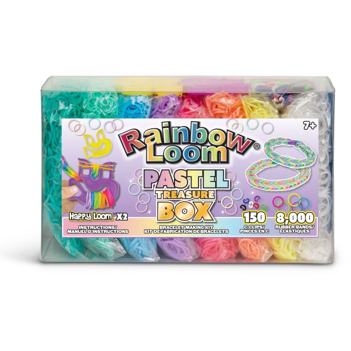 Rainbow Loom Pastel Treasure Box B0336