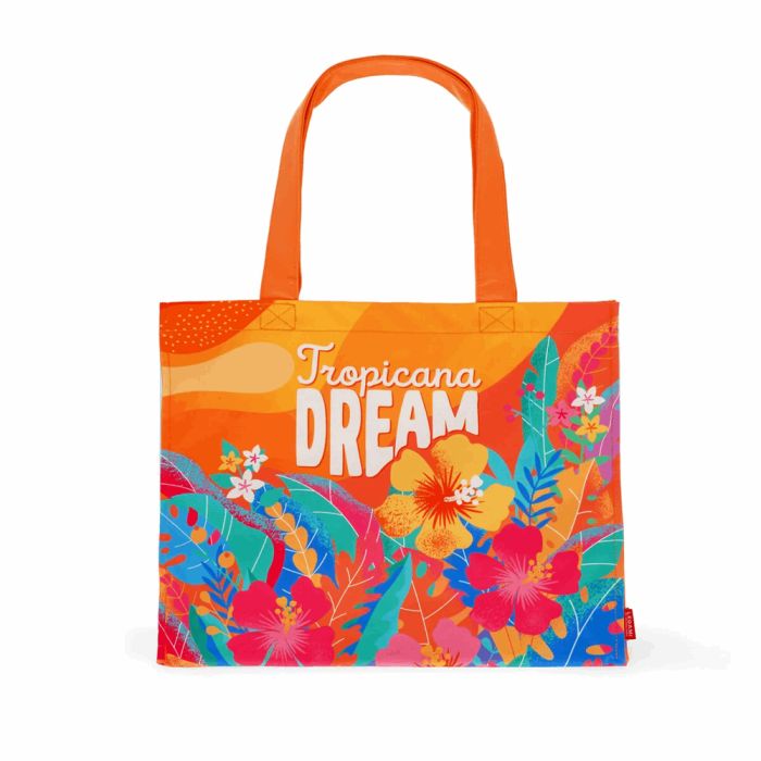 Legami Υφασμάτινη Τσάντα Παραλίας Beach Bag Tropicana Dream BBAG0009