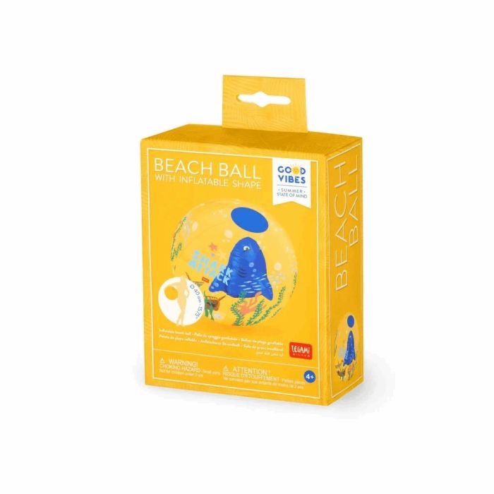 Legami Φουσκωτή Μπάλα Παραλίας Glitter Inflatable Beach Ball Shark BBS0004