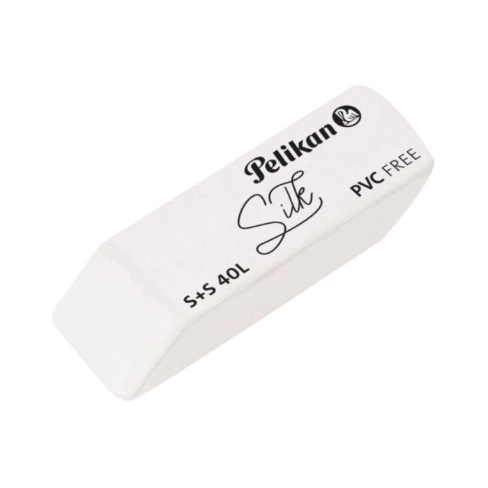 Pelikan Γόμα S+S 40L Silk Λευκή