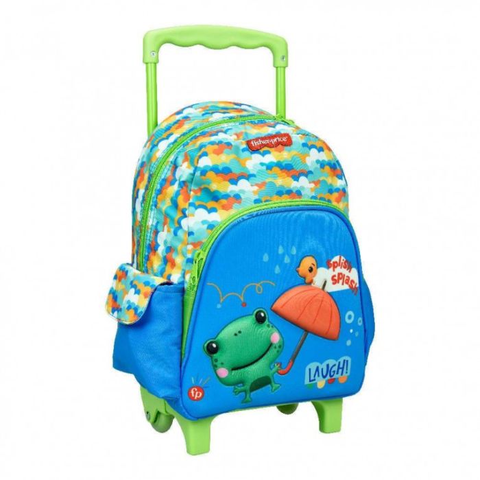 GIM Τσάντα Trolley Νηπίου Fisher Price Βατραχάκι 349-35073