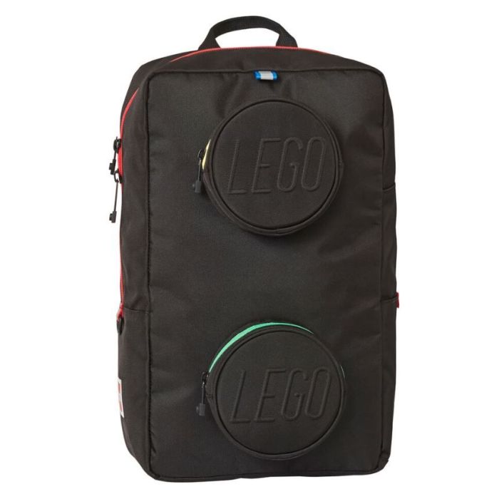 Lego Merchandise Τσάντα Πλάτης Brick 1x2 Black Multicolored 20204-0354