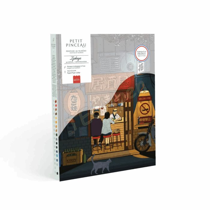 La Petite Epicerie Pinceau Paint By Numbers Kit Izakaya
