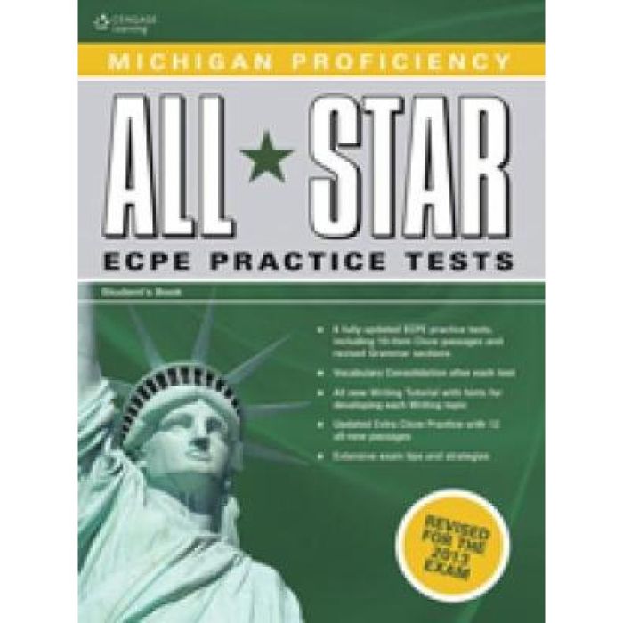 Michigan All Star ECPE Extra Practice Tests Student