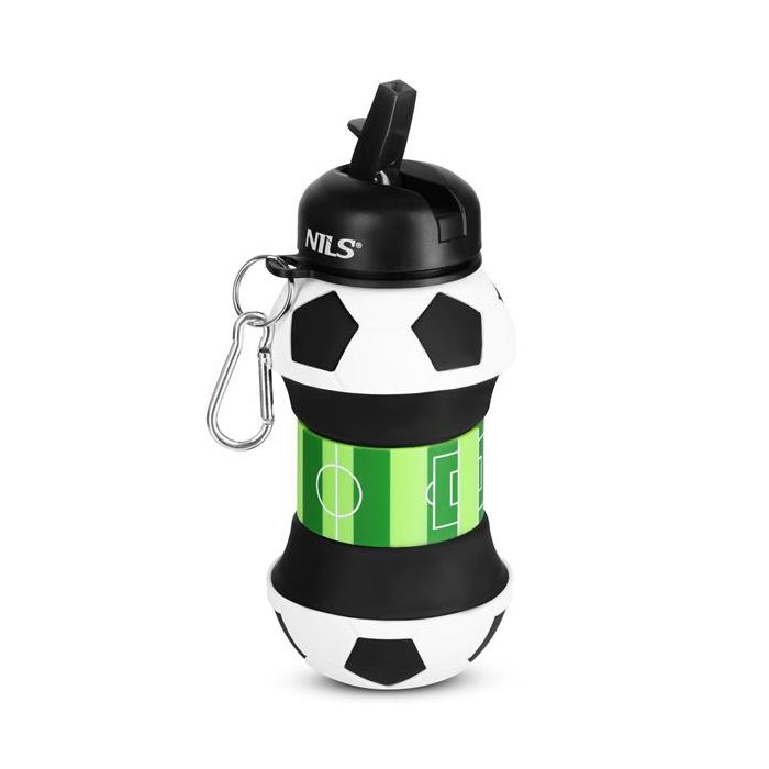 Nils Παγούρι Folding Silicone Cup NC4104 Football 550ml