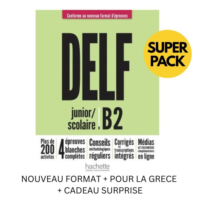 Super Pack Delf Scolaire Et Junior B2 9782025250028